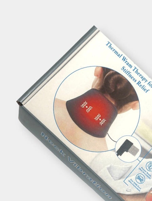 Masajeador De Cuello Calor Y Vibrador